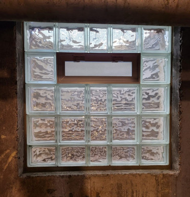 Glass Block Window