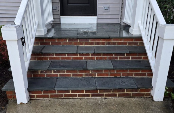 Bluestone Stairs Repair